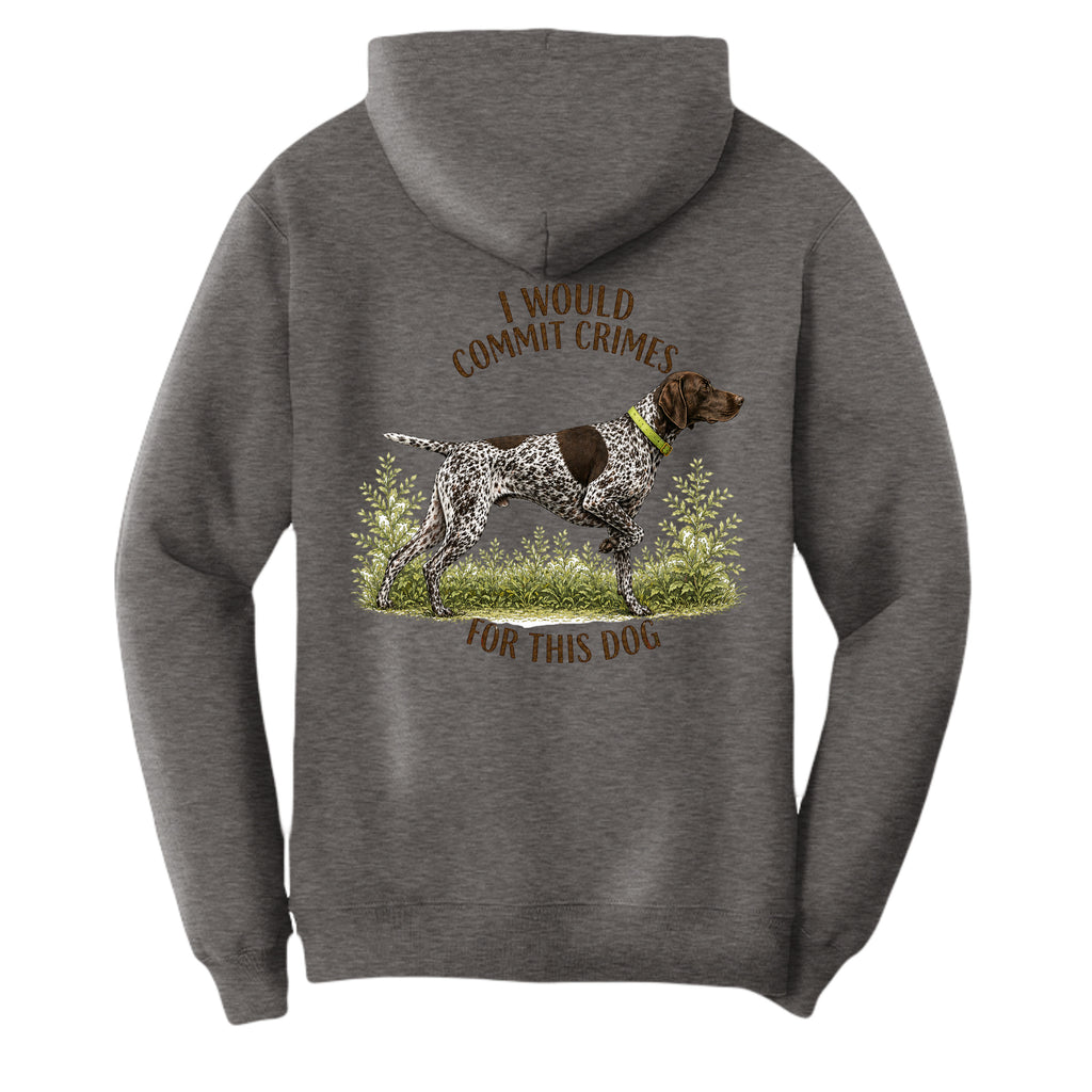 Heather Dark Chocolate Brown - PC78H - BACK