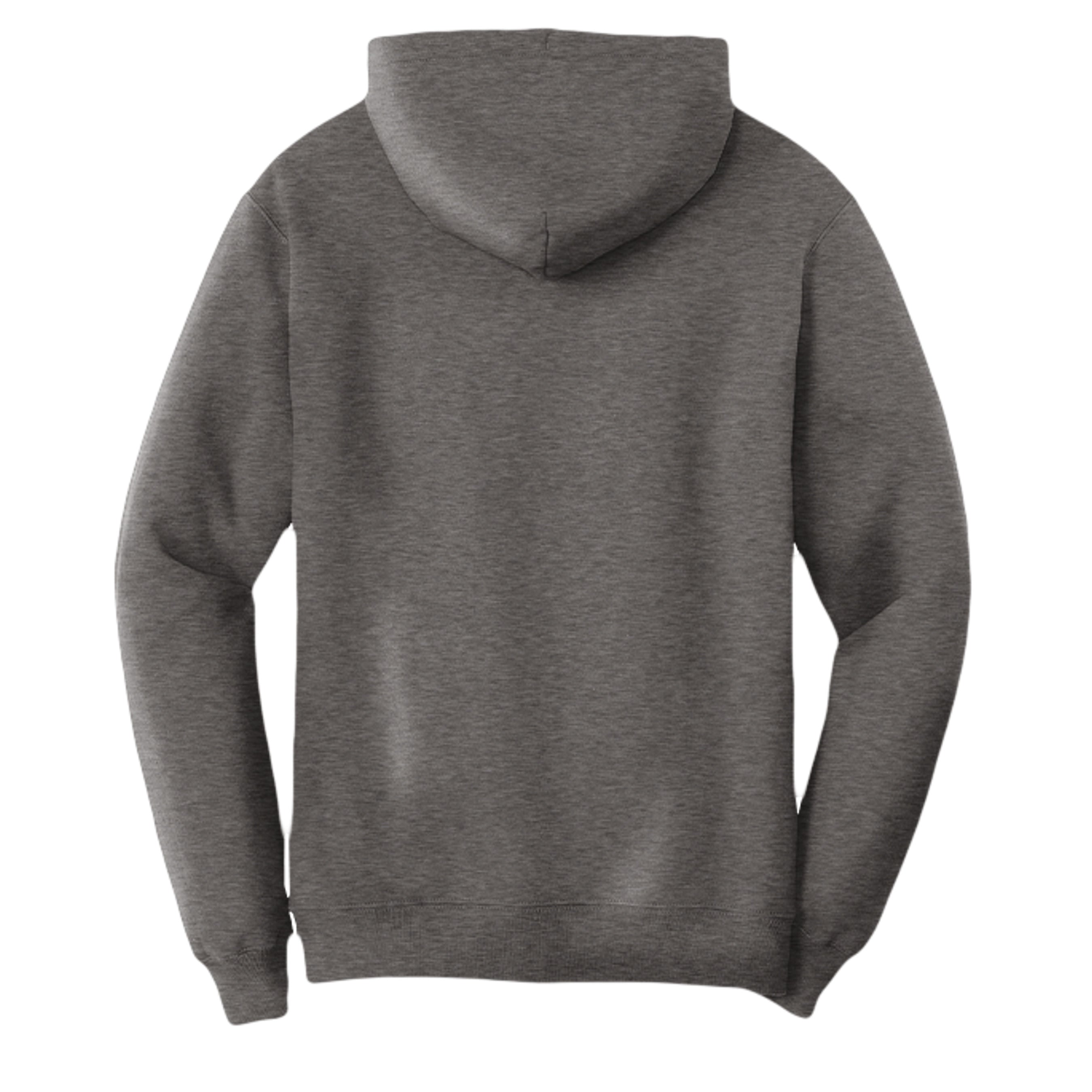 Heather Dark Chocolate Brown - PC78H - BACK