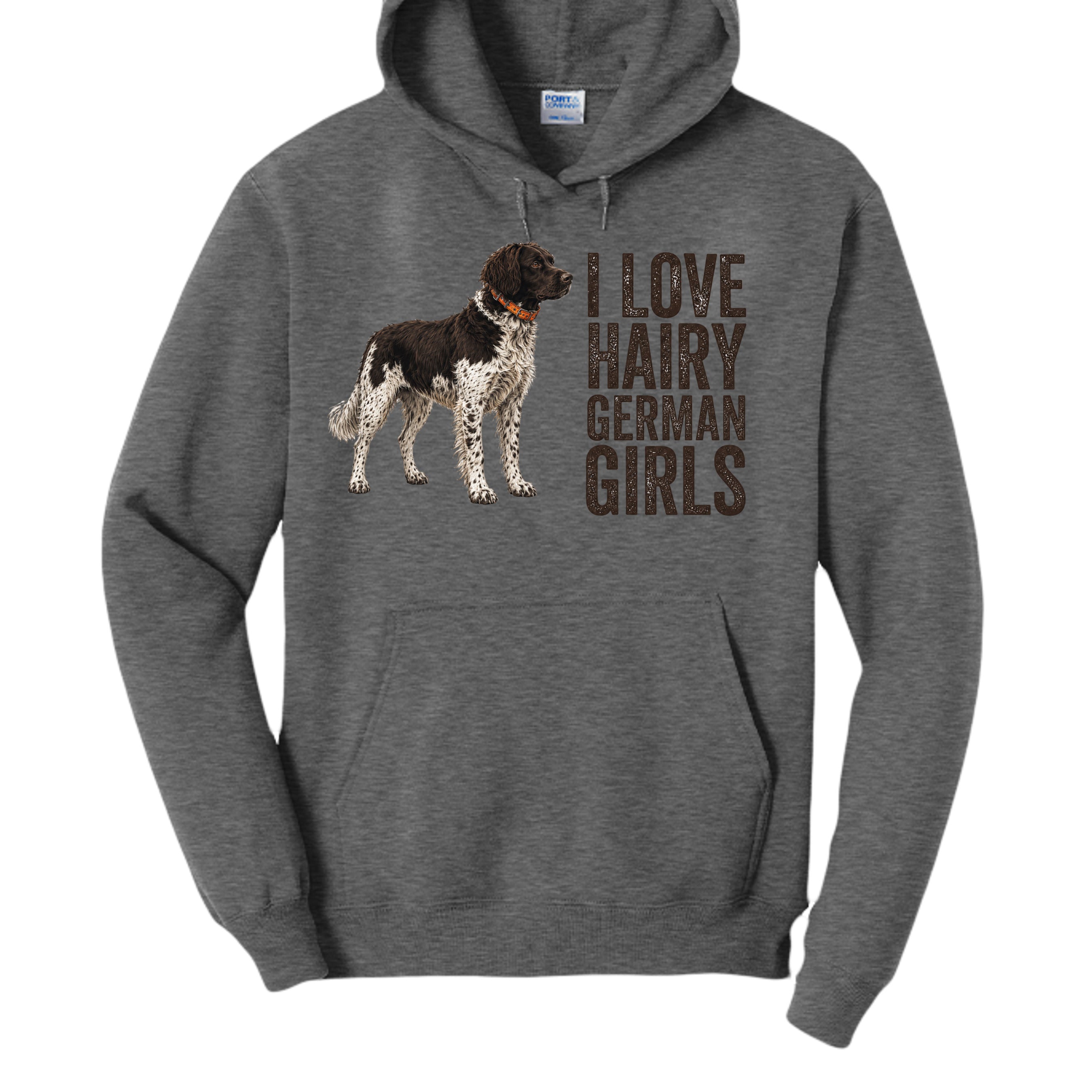 Dark Heather Grey - PC78H - FRONT